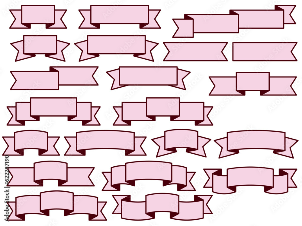 Obraz premium リボン004-2W