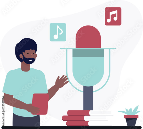 Podcast illustrations