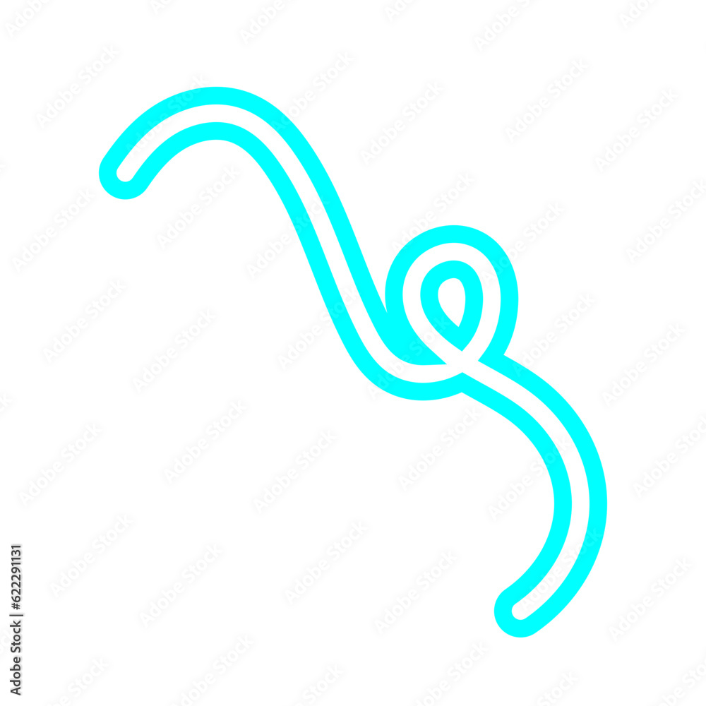 Obraz premium Abstract Doodle Outline