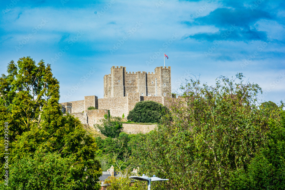 View of Dover Castle, Dover, Kent,England
