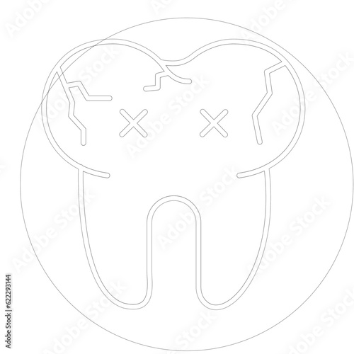 Damaged Vector Icon

