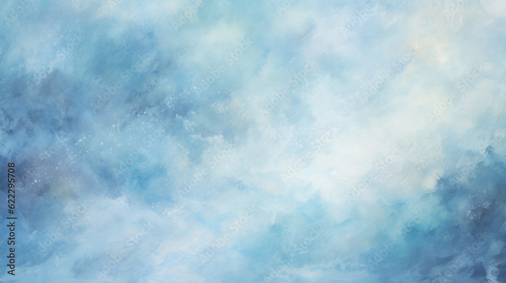 Colorful Blue and White Gradient Galaxy Abstract Background Texture. Generative AI illustration.