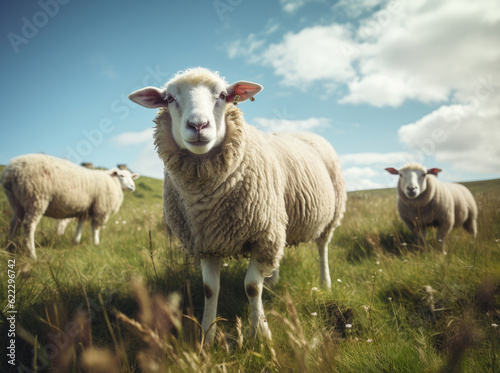 Sheep in a pasture © Venka