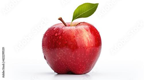 apple fruit with white background
