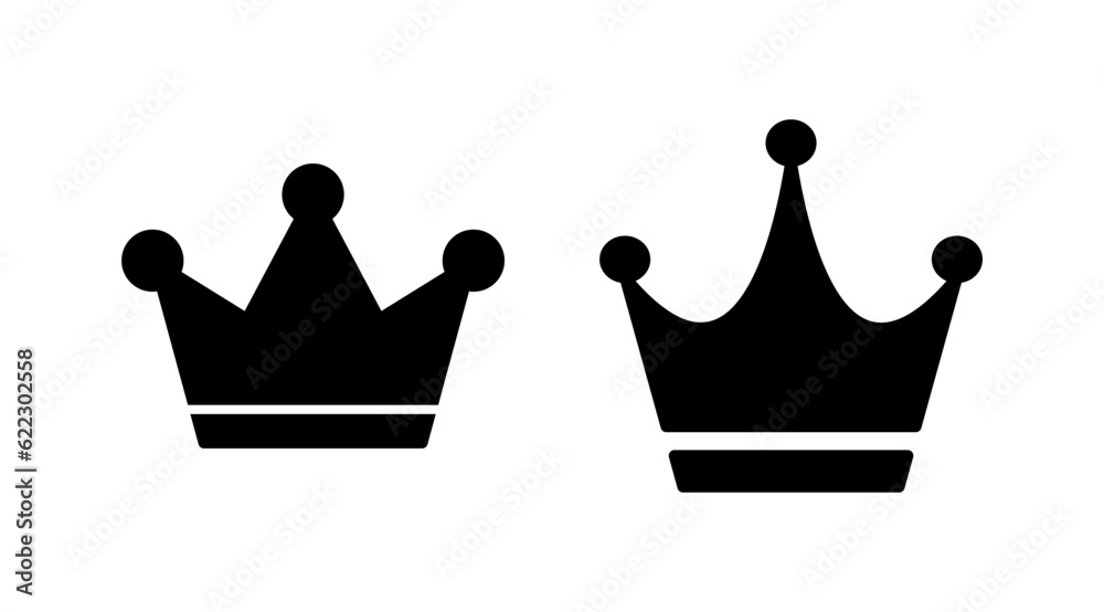 Crown Icon vector. Crown symbol for web site design, Crown Icon vector. Crown symbol for web site design,