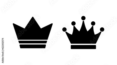 Crown Icon vector. Crown symbol for web site design,