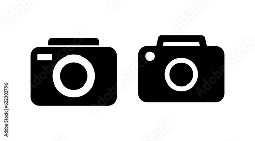 Camera Icon in trendy flat style isolated. Camera symbol web site design
