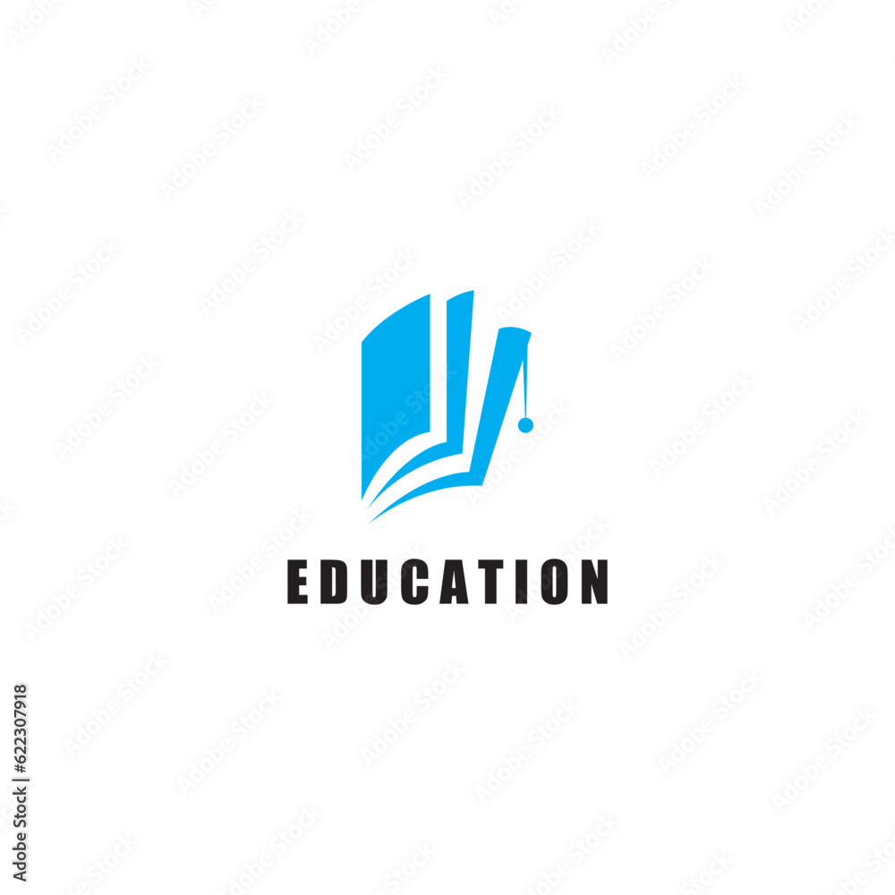 graduation book education logo abstract design vector illustration graduation book education logo abstract design vector illustration