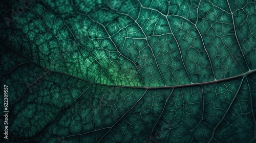 Beautiful close-up view of leaf background with copy space