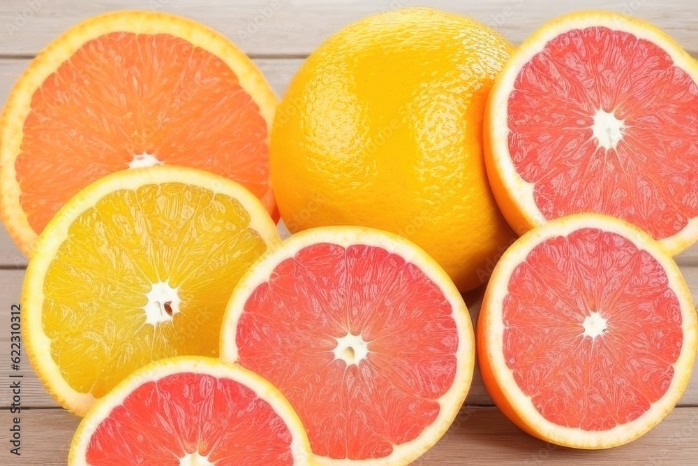 citrus fruit background (Ai generative) citrus fruit background (Ai generative)