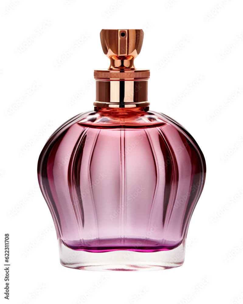 Women's perfume bottle isolated on transparent or white background, png Women's perfume bottle isolated on transparent or white background, png
