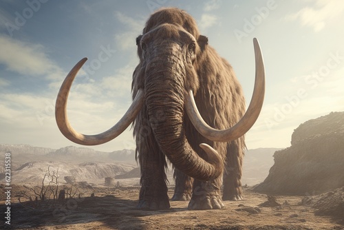 mammoths, Generative AI © ARNALDO