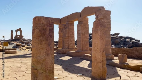 Temple of Kalabsha, Temple of Mandulis. Ancient Egyptian temple, Nubian temple in Egypt photo