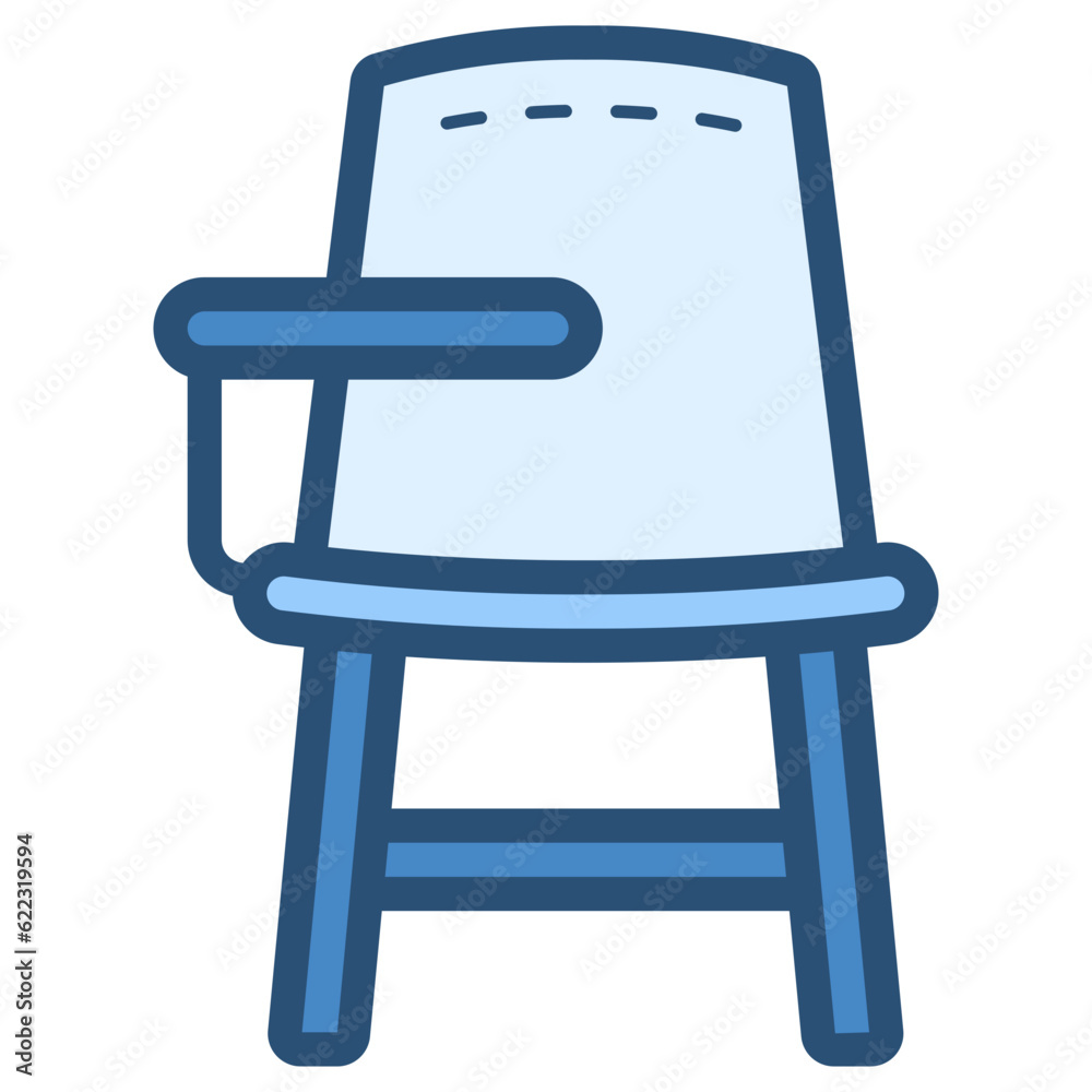 college chair icon college chair icon