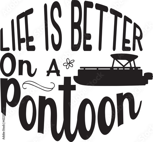 Life is better on a pontoon