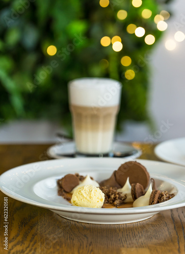 Plakat chocolate dessert