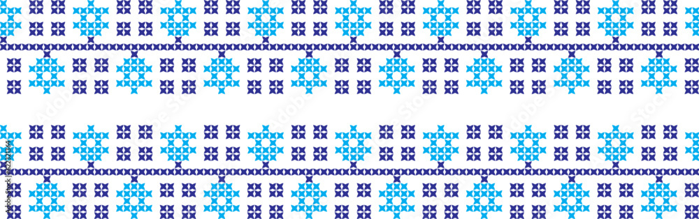 embroidered Ukrainian national pattern cross embroidered Ukrainian national pattern cross