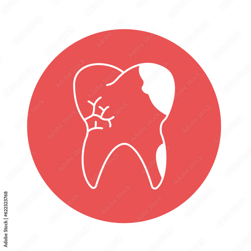 Tooth gum Vector Icon
Tooth gum Vector Icon