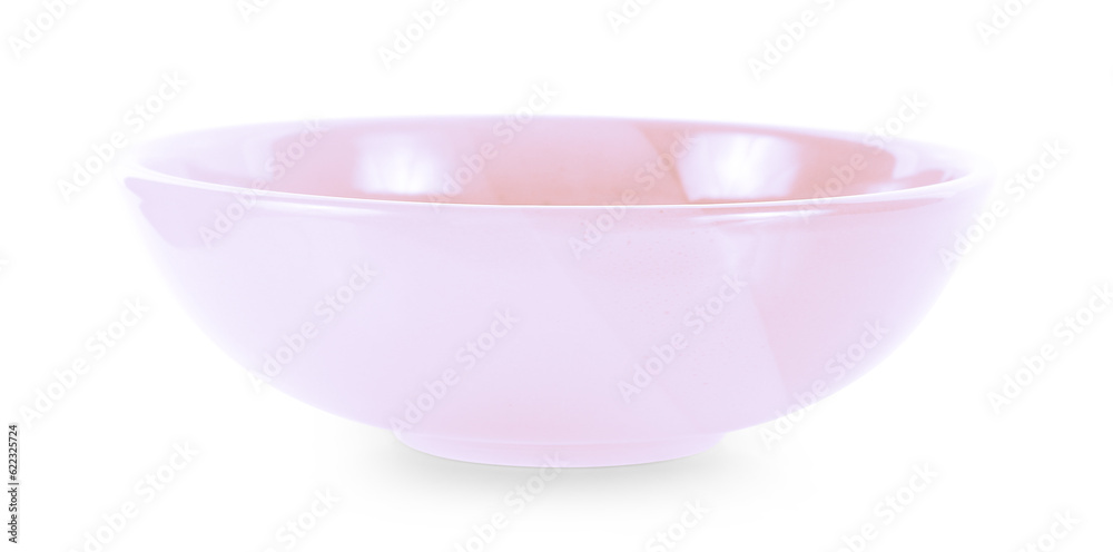 empty bowl isolated on white background. empty bowl isolated on white background.