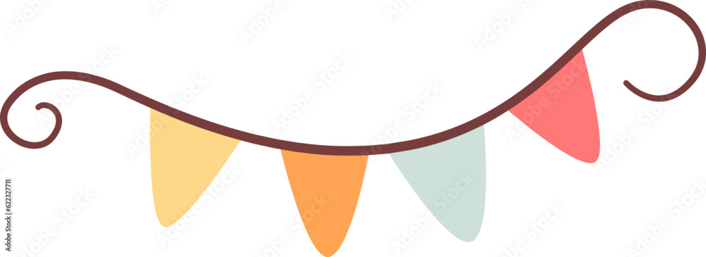 Ribbon With Flags Ribbon With Flags