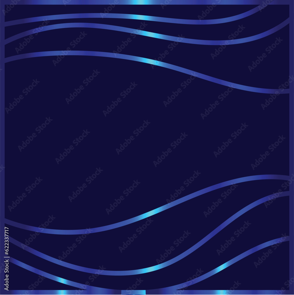 Obraz premium abstract of blue wave background