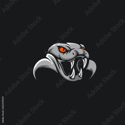 Vector Head Cobra Logo Illustration