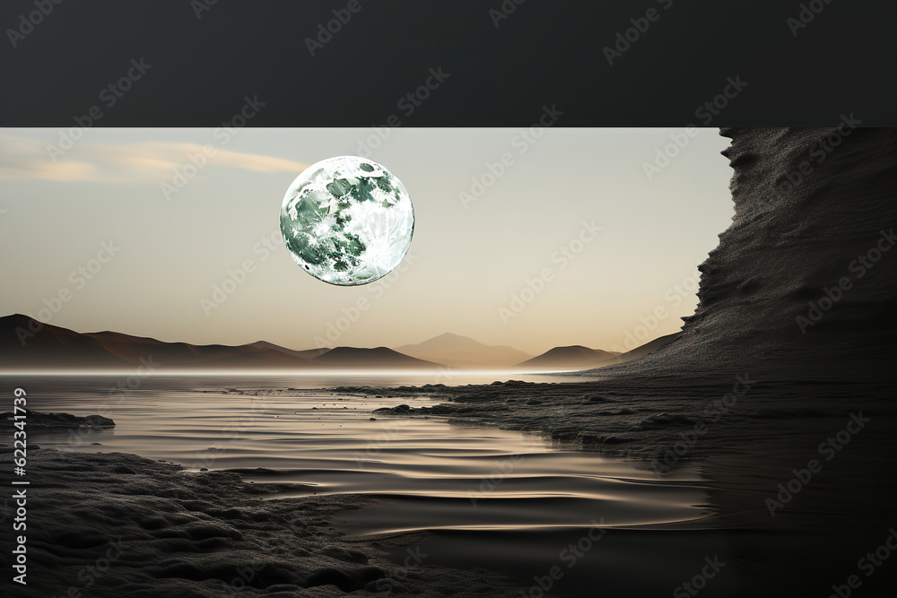 Obraz premium magic surrealistic landscape