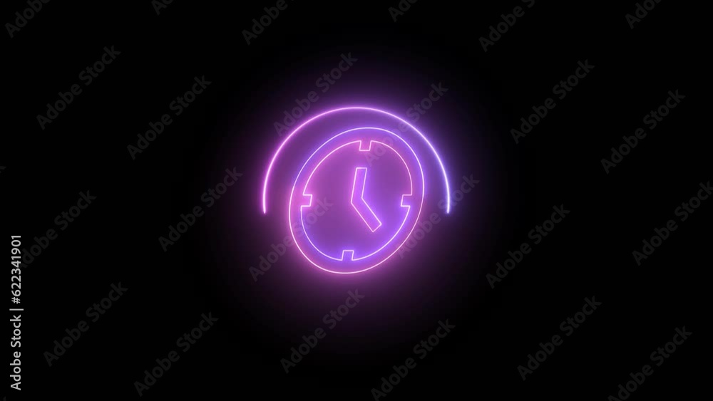 Neon colorful multimedia icon animation .4k video motion . Neon colorful multimedia icon animation .4k video motion .