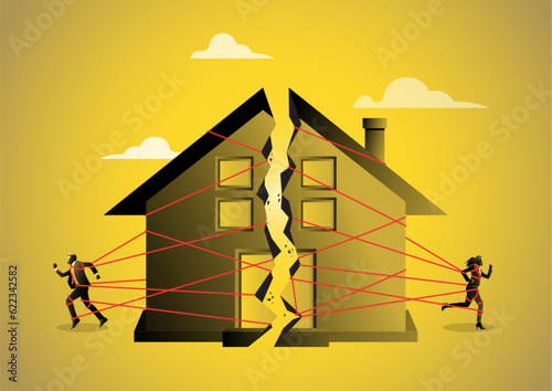 House divided against itself, that house cannot stand