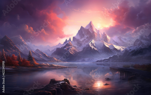 Mountains_of_endless_twilight © Viktor
