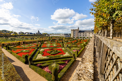 Bild auf Leinwand Château de Villandry in Frankreich , Loire - 32