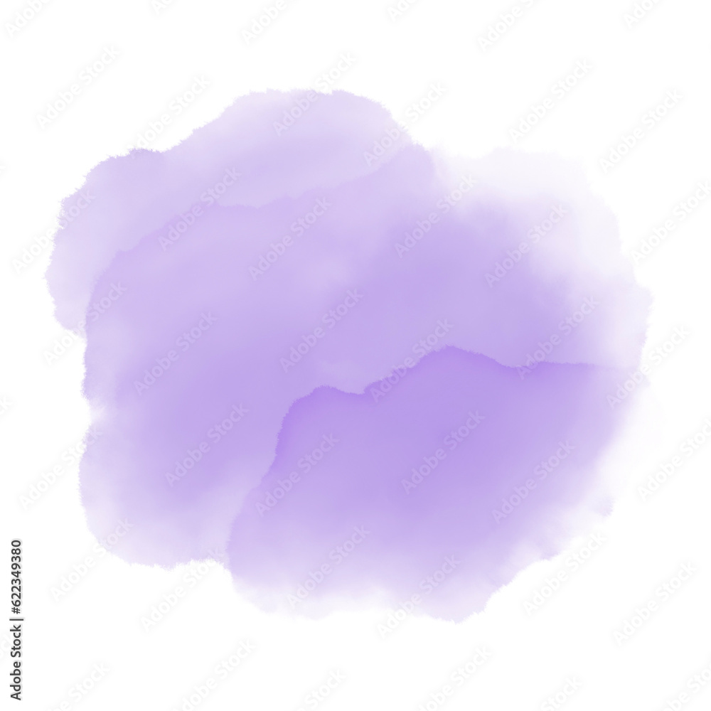 Watercolor Splashes Overlays PNG