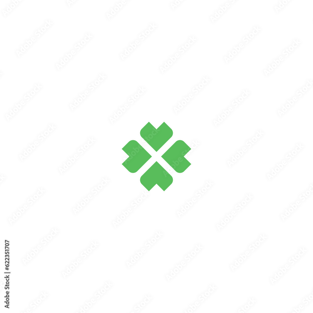 Four Leaf Clover Vector Four Leaf Clover Vector