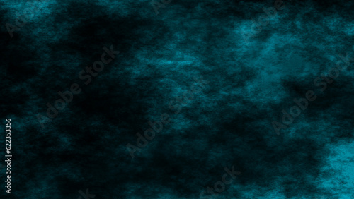 black background with bleu smoke