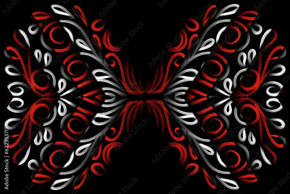 Beautiful colourful gradient batik line art pattern background pattern Beautiful colourful gradient batik line art pattern background pattern