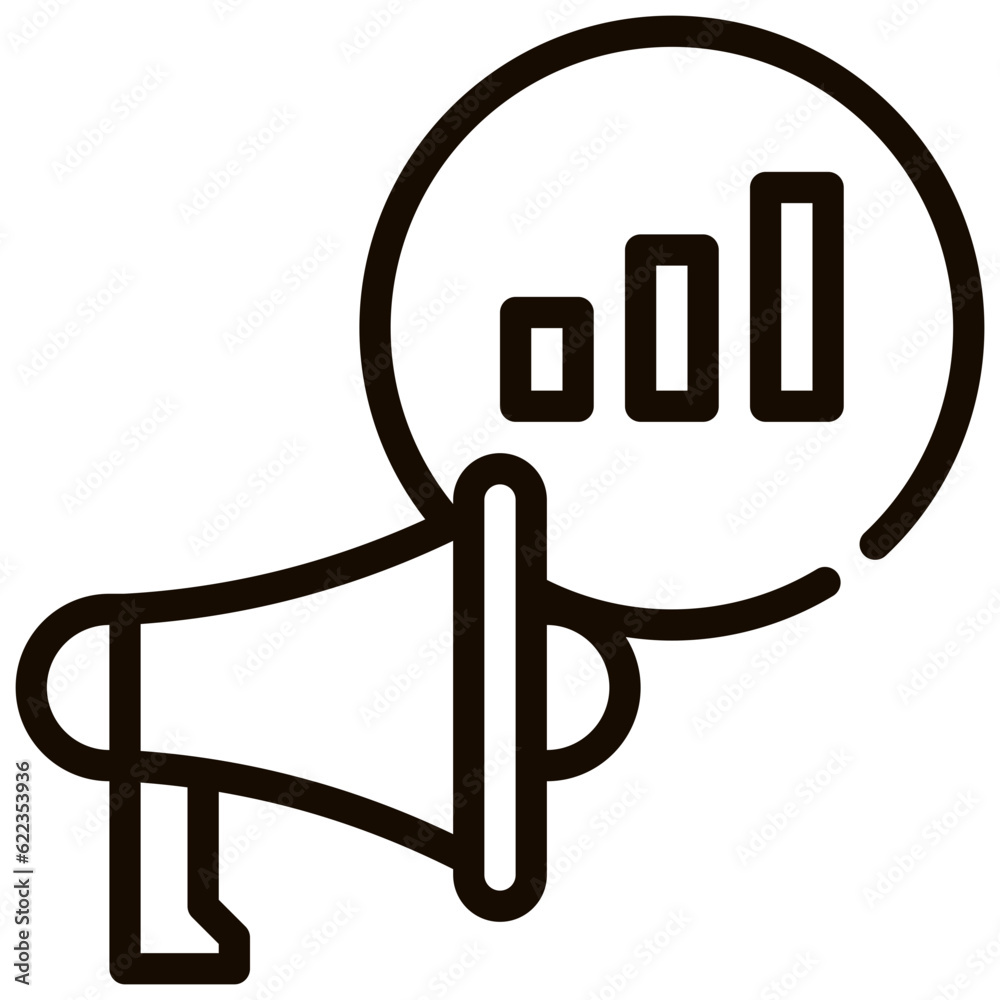 growth graph marketing horn strategy simple line growth graph marketing horn strategy simple line