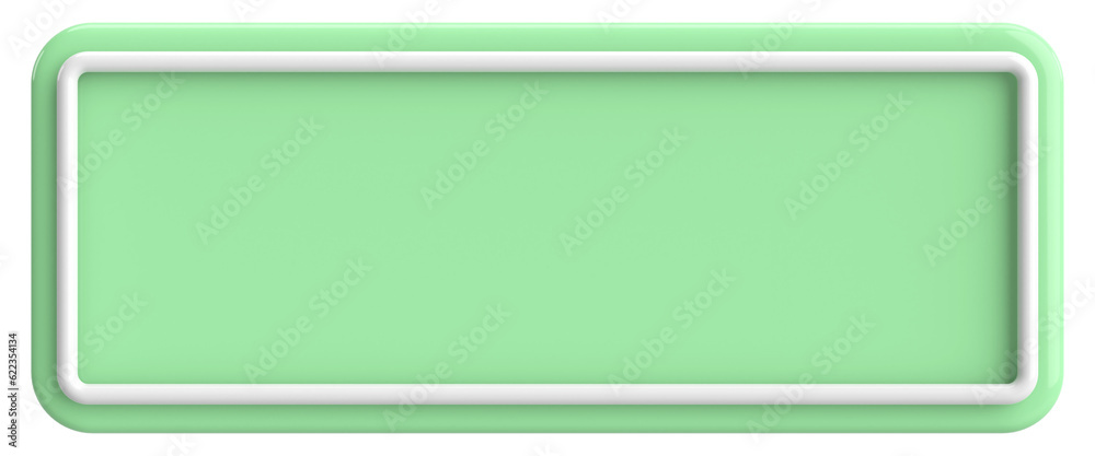 3D button. Empty button. 3D illustration. 3D button. Empty button. 3D illustration.