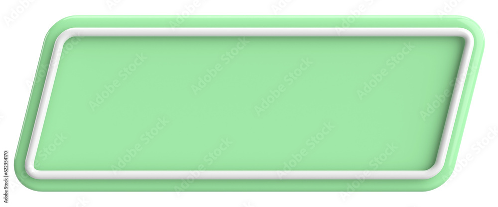 3D button. Empty button. 3D illustration. 3D button. Empty button. 3D illustration.