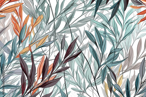 background with leaves