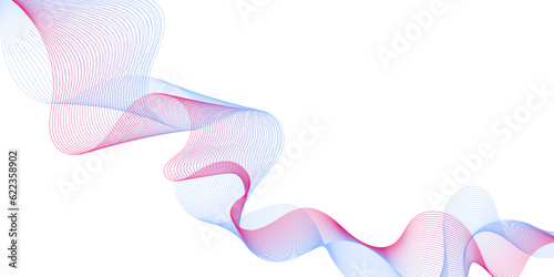 Abstract flowing wave lines. Design element for technology  science  wallpaper  printing  web  presentation  modern concept.vector eps 10