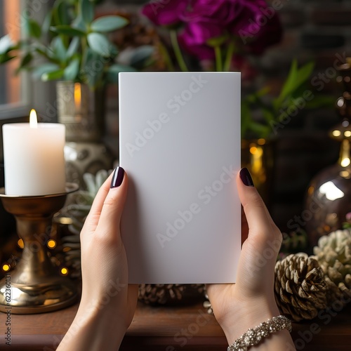 blank package mockup in an ...