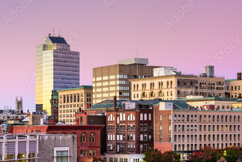 Worcester, Massachusetts, USA Skyline. photo