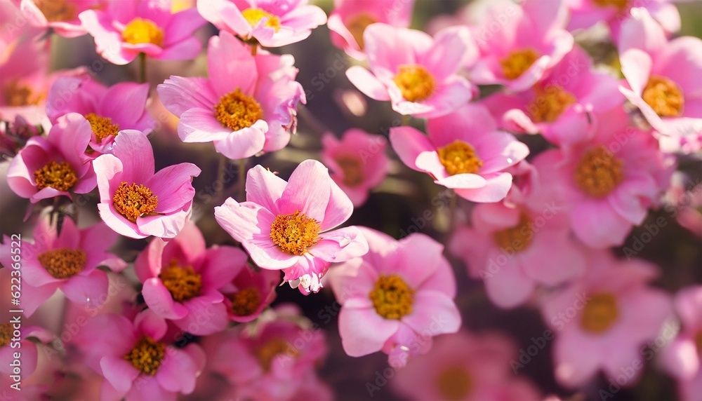 An aesthetic view of a beautiful Pink flower