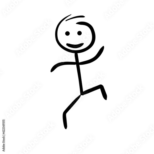 vector stick figure
