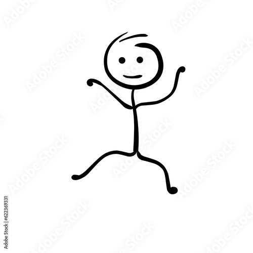 vector stick figure