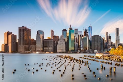 New York City skyline on the East River. © Designpics