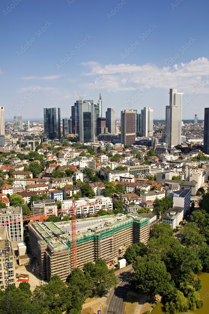 Fototapeta premium Frankfurt Skyline