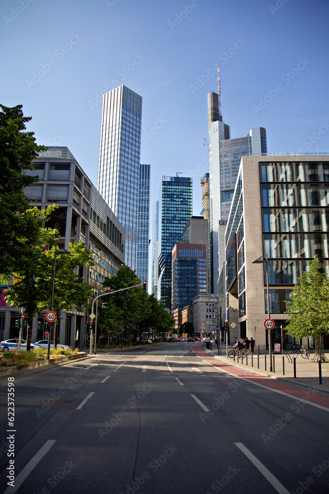 Road in Frankfurt