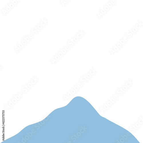 Mountain Cartoon Illustration