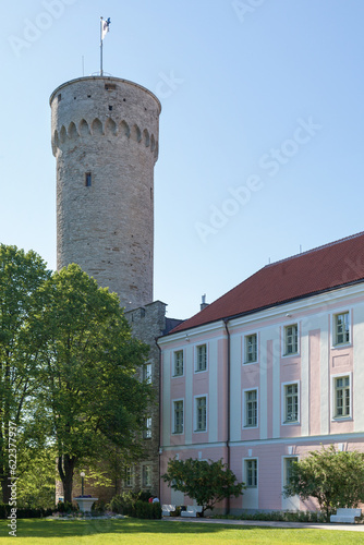 Tall Hermann of the Toompea Castle in Tallinn